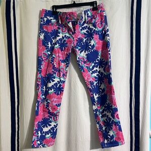 Lilly Pulitzer Floral Worth Skinny Jeans